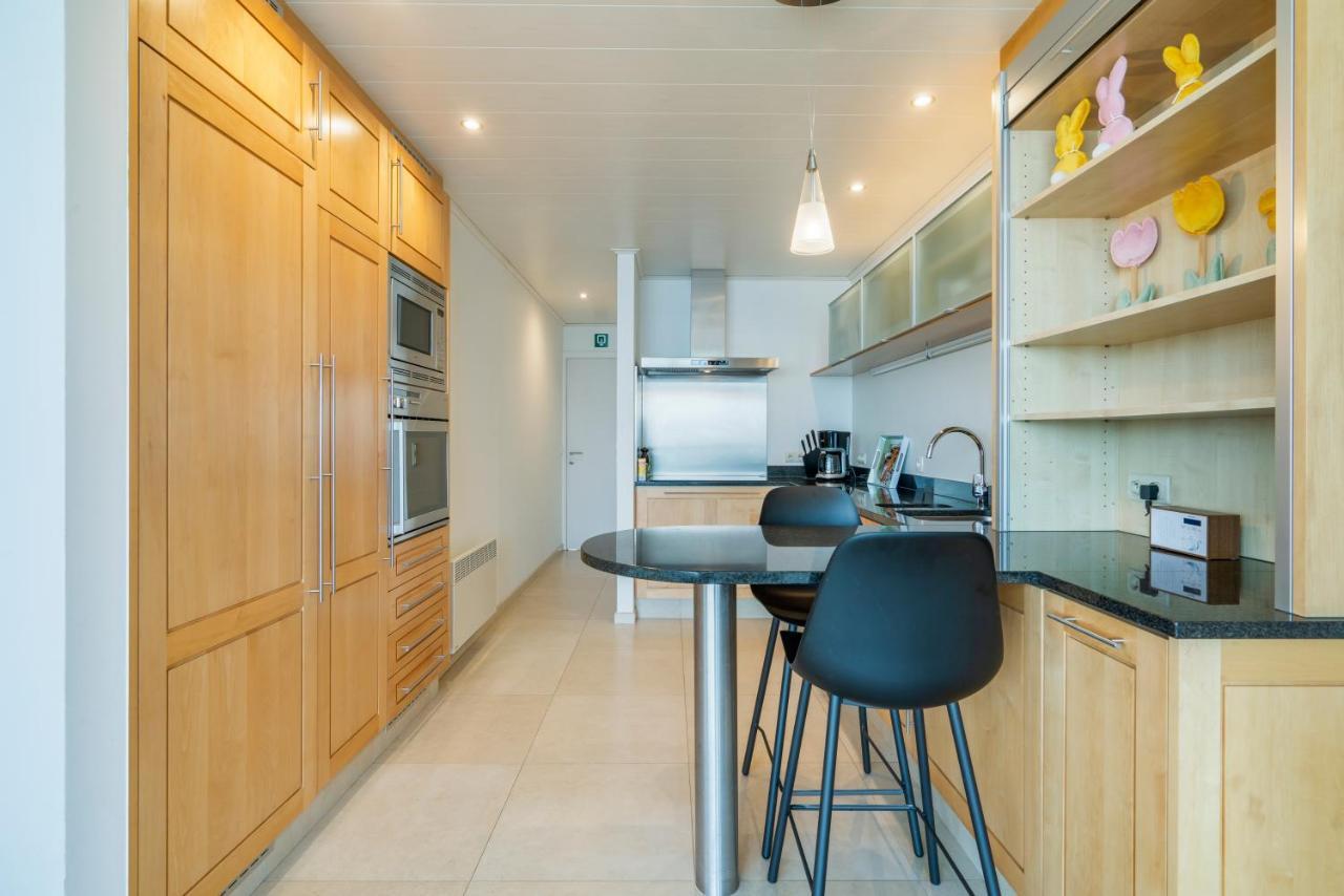Apartmán Penthouse App Met Imposant & Eindeloos Zeezicht Middelkerke Exteriér fotografie