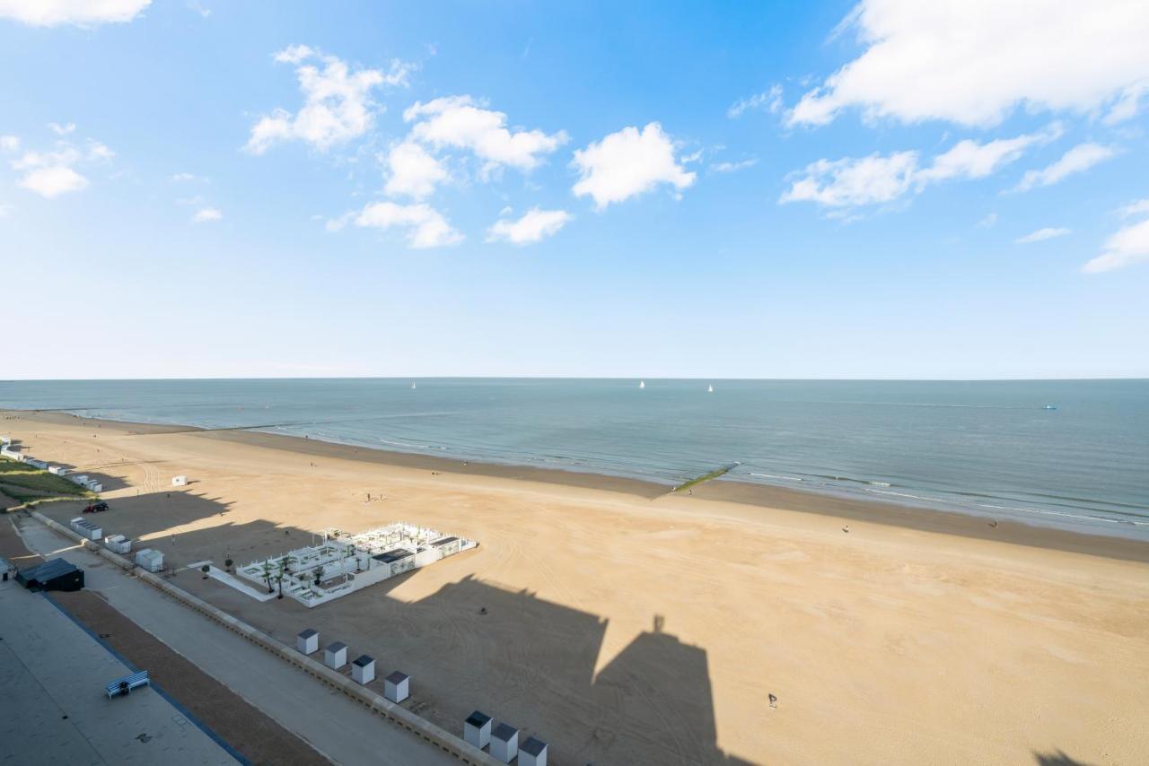 Apartmán Penthouse App Met Imposant & Eindeloos Zeezicht Middelkerke Exteriér fotografie
