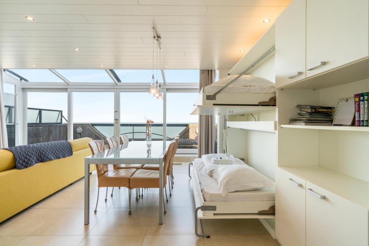 Apartmán Penthouse App Met Imposant & Eindeloos Zeezicht Middelkerke Exteriér fotografie